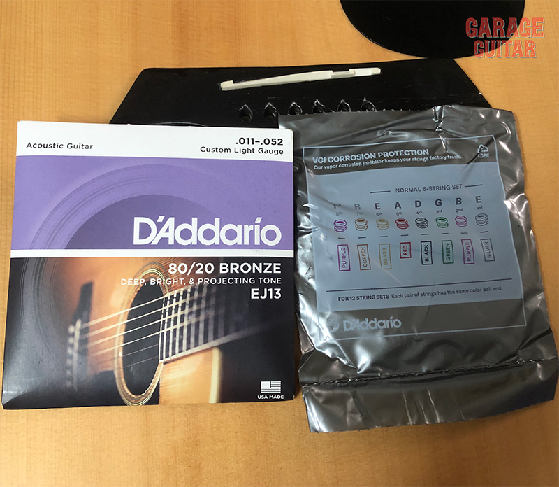 Dây Đàn Guitar Acoustic Daddario EJ13 bên trong 1