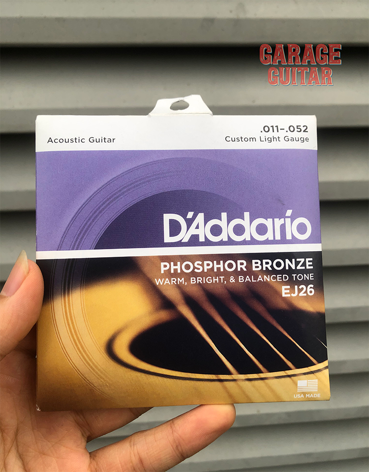 Dây Đàn Guitar Acoustic Daddario EJ26