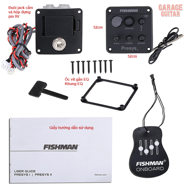 EQ Guitar Fishman Presys II d